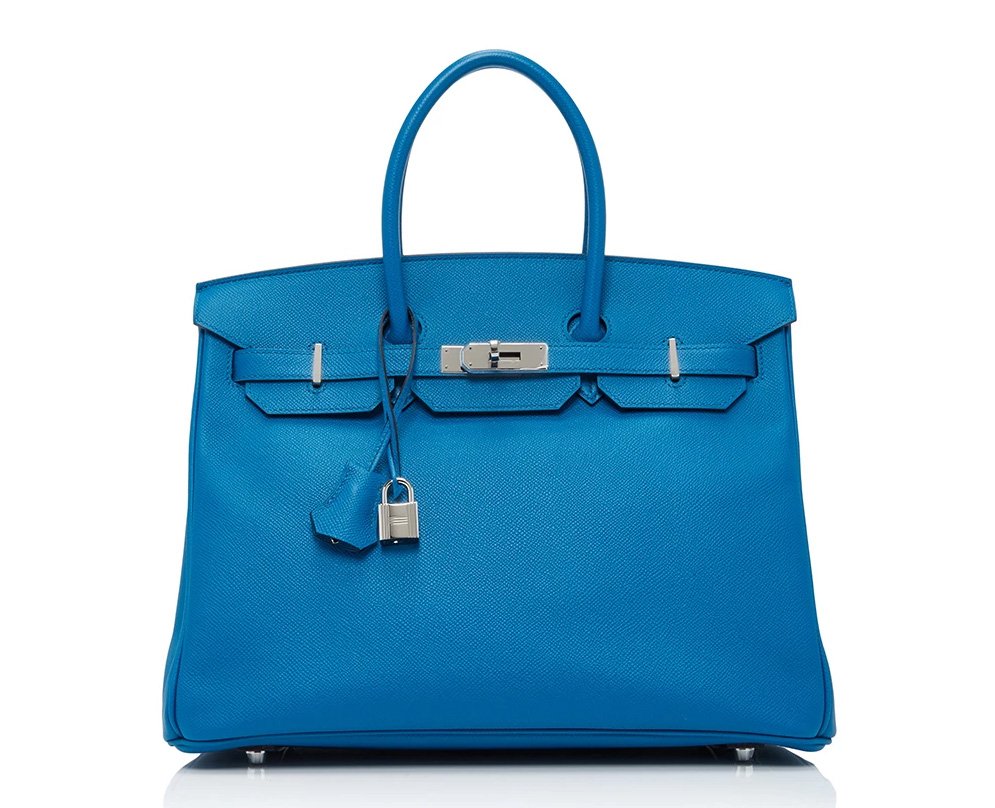 Reference image illustrating Rare Hermès Birkins and Kellys at Heritage Auctions via Moda Operandi Trunk Show