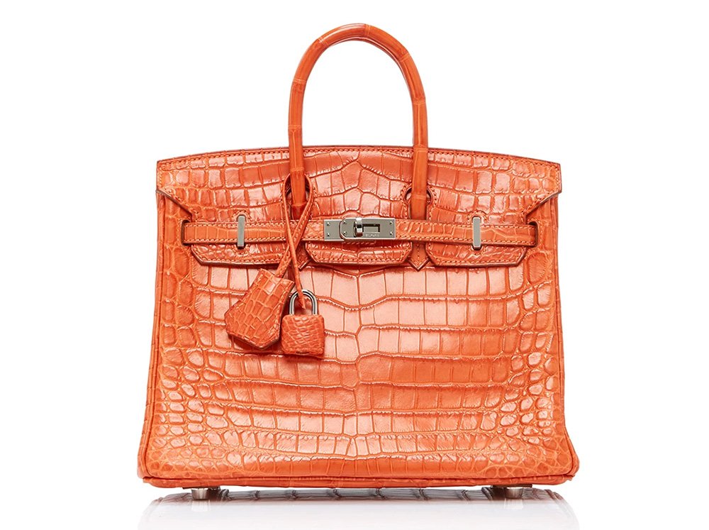 Reference image illustrating Rare Hermès Birkins and Kellys at Heritage Auctions via Moda Operandi Trunk Show