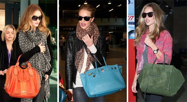 Rosie Huntington-Whiteley’s Handbag Collection: Celine, Chanel, Burberry & More cover image