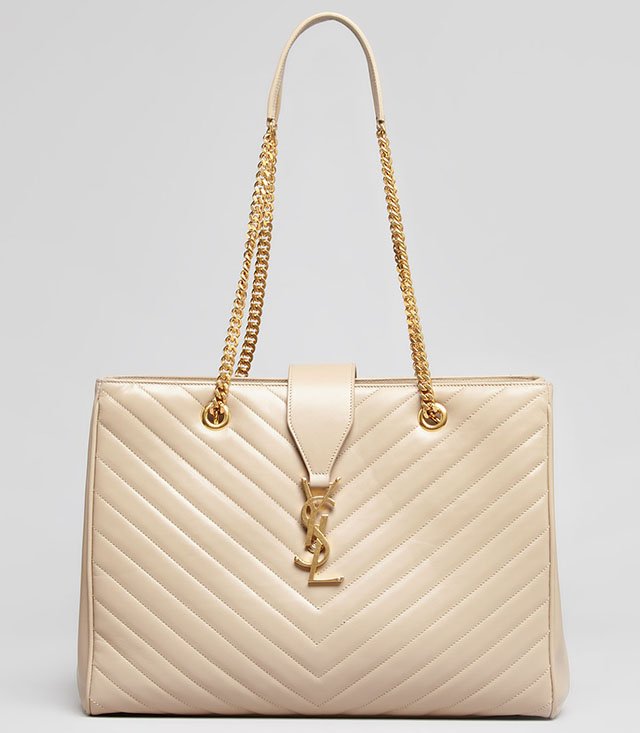 Reference image illustrating Saint Laurent Cassandre Collection: A Nod to 80s Vintage Chanel for Fall 2013