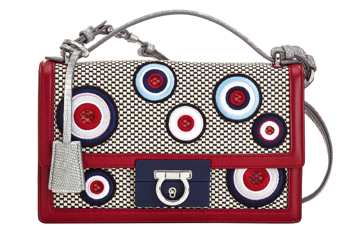 Reference image illustrating Salvatore Ferragamo Lock Story Paris Bag: An Exclusive Avenue Montaigne Edition