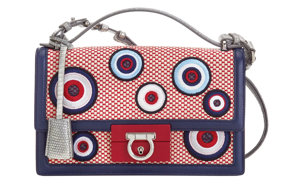 Reference image illustrating Salvatore Ferragamo Lock Story Paris Bag: An Exclusive Avenue Montaigne Edition