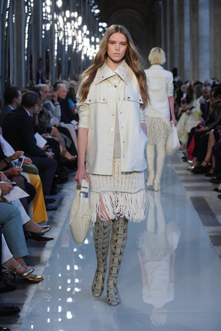 Reference image illustrating Salvatore Ferragamo Resort 2013: Ethereal Handbags and Exotic Leathers at The Louvre