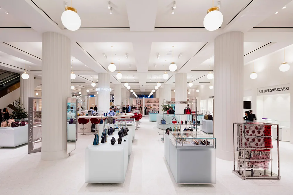 Reference image illustrating Selfridges Opens the World’s Largest Handbag Hall in London: 61,000 Square Feet of Designer Bags and a Cocktail Bar