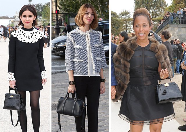 Reference image illustrating Spring 2014 Fashion Week Street Style: The Most Coveted Handbags Spotted on Style Icons