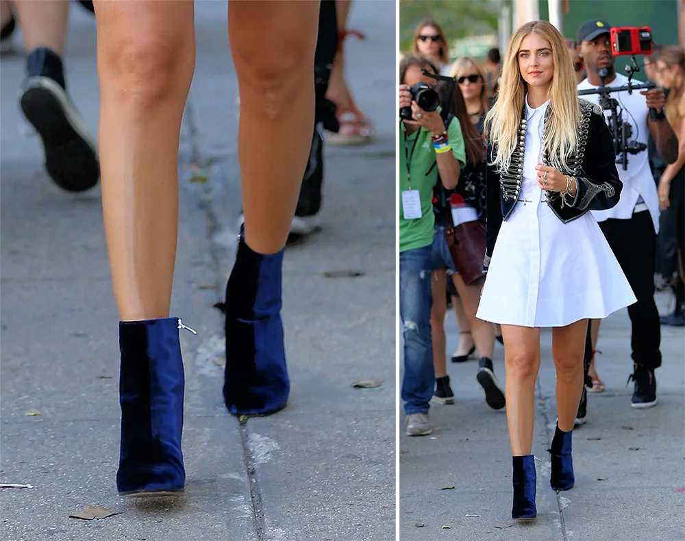 Reference image illustrating Street Style Shoe Trends from New York Fashion Week Spring 2017: The Best Footwear Worn by Fashion Insiders