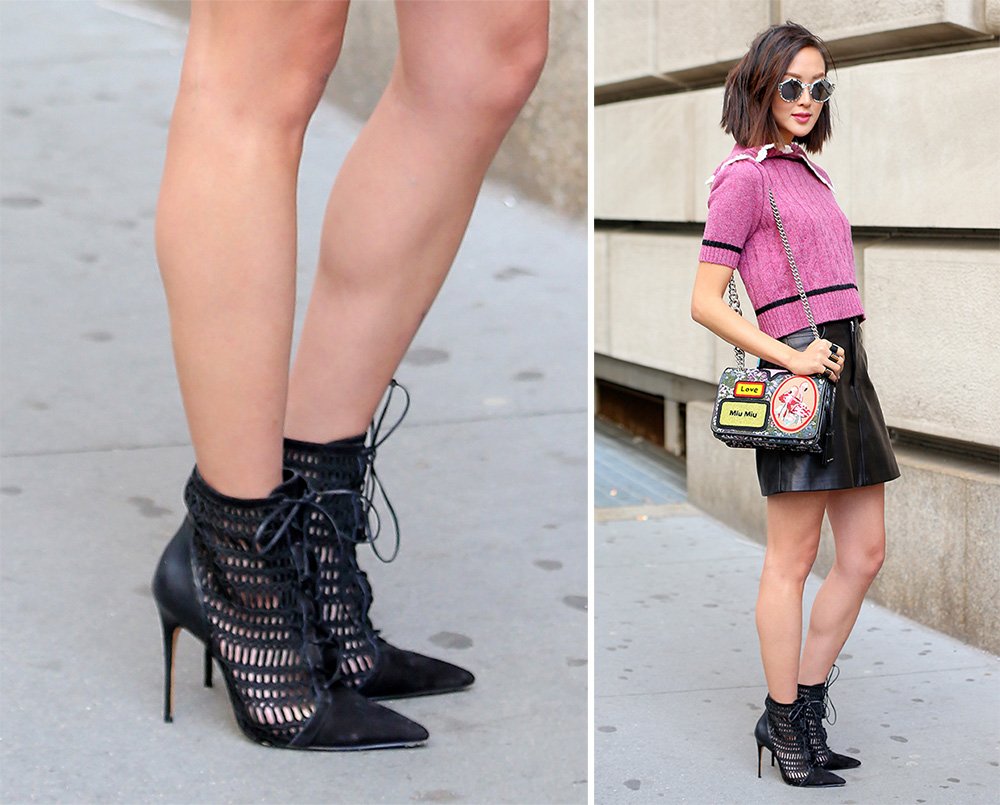 Reference image illustrating Street Style Shoe Trends from New York Fashion Week Spring 2017: The Best Footwear Worn by Fashion Insiders