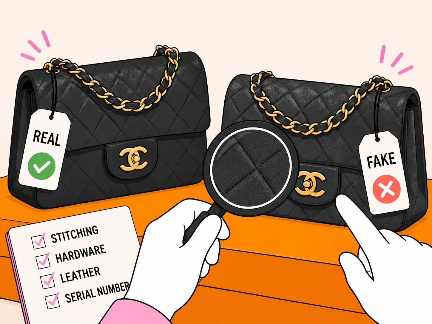 Reference image illustrating Superfake Handbags: How to Spot Designer Dupes in 2026