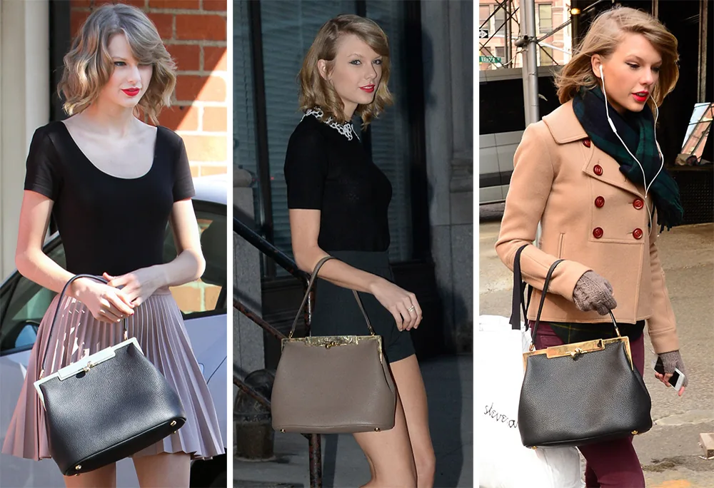 Reference image illustrating Taylor Swift’s Dolce & Gabbana Sara Bag: The Celebrity-Approved It-Bag That Keeps Returning