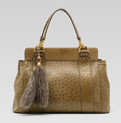 Reference image illustrating The Fox Tail Handbag Trend: From Louis Vuitton Runway to Fall 2011 Bags