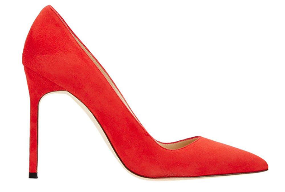 Reference image illustrating The Manolo Blahnik BB Pump: A Complete Guide to Heel Heights, Materials, and Colors