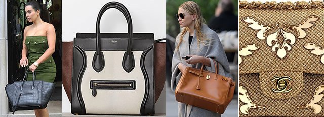 Reference image illustrating The Top 12 Most-Read PurseBlog Articles of 2012: Celebrities, Celine, and Chanel