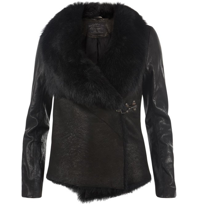 Reference image illustrating Three ALLSAINTS Holiday Outfits for Family Dinners, Cozy Nights, and Party Season