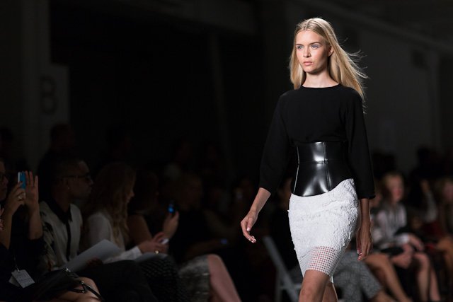 Reference image illustrating Tibi Spring 2013 Collection Review: Minimalist Silhouettes and Cropped Tops Define Casual Luxury