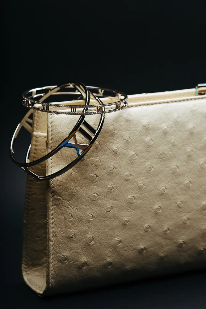 Reference image illustrating Tiffany & Co. Atlas Collection: A Closer Look at the Iconic Jewelry and Leather Goods