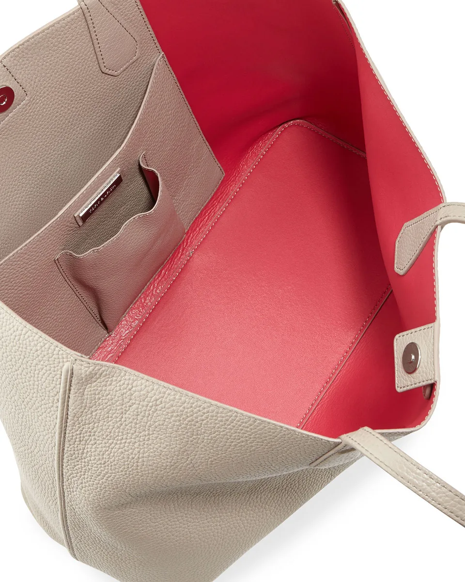 Reference image illustrating Tory Burch Perry Tote Review: A Refined Everyday Leather Tote for City Living