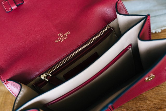 Reference image illustrating Valentino MOC Clutch Review: Personalized Luxury Meets Sleek Design