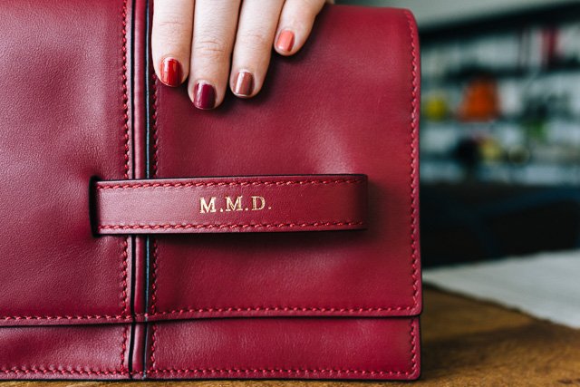 Reference image illustrating Valentino MOC Clutch Review: Personalized Luxury Meets Sleek Design
