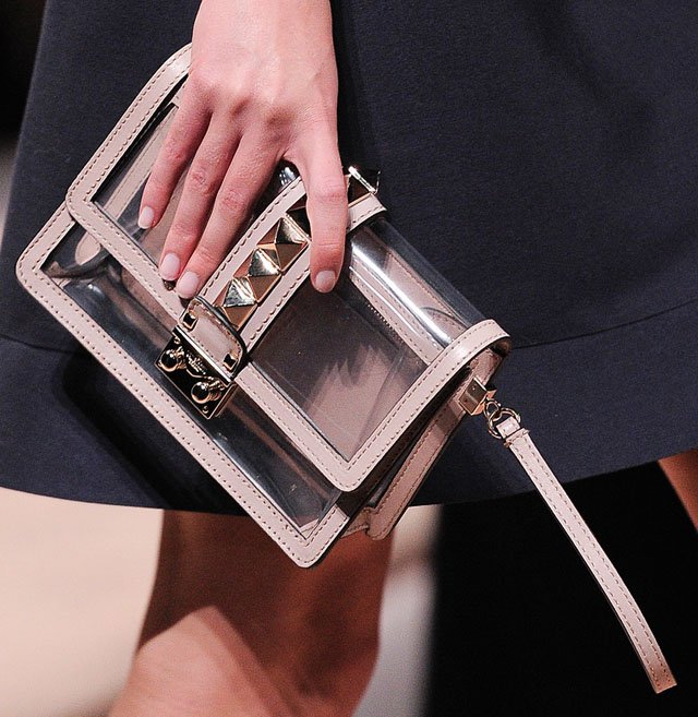 Reference image illustrating Valentino Spring 2013 Handbag Collection: Rockstud Elegance and Refined Simplicity