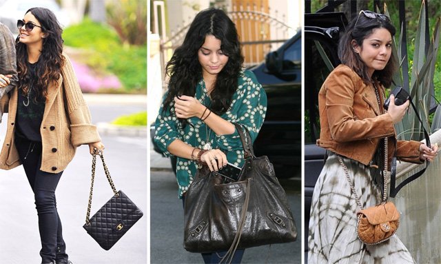 Reference image illustrating Vanessa Hudgens Handbag Collection: A Deep Dive into Her Boho-Chic Fringe and Designer Bags