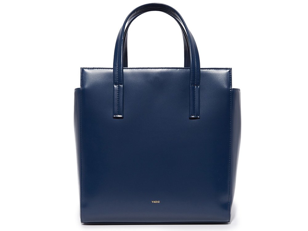 Reference image illustrating Vasic Collection Steady Satchel Review: A Navy Blue Work Tote Worth Your Investment