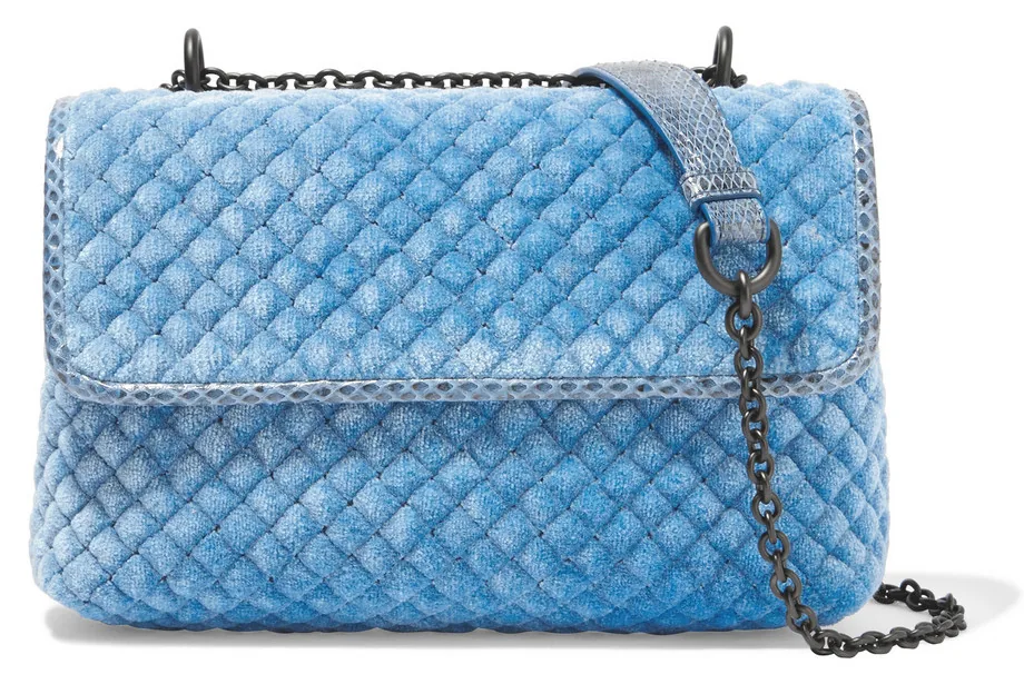 Reference image illustrating Velvet Handbags Are the Defining Luxury Accessory Trend for Fall 2025