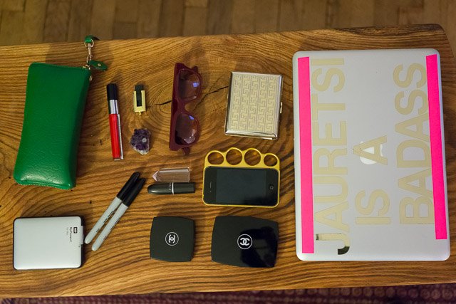 Reference image illustrating What’s Inside Jauretsi’s Luxury Handbag: An Exclusive Peek at Her Designer Essentials