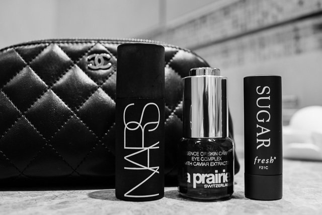 Reference image illustrating What’s Inside My Chanel Cosmetic Pouch: Three Luxury Beauty Essentials