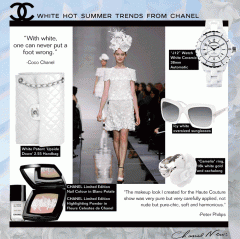 White Hot Chanel: The Ultimate Summer Style Guide for White Handbags and Accessories cover image