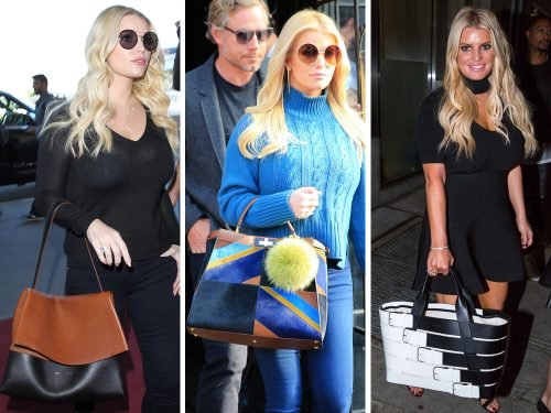 Why Jessica Simpson Chooses Oversized Designer Bags Over Mini Trends cover image