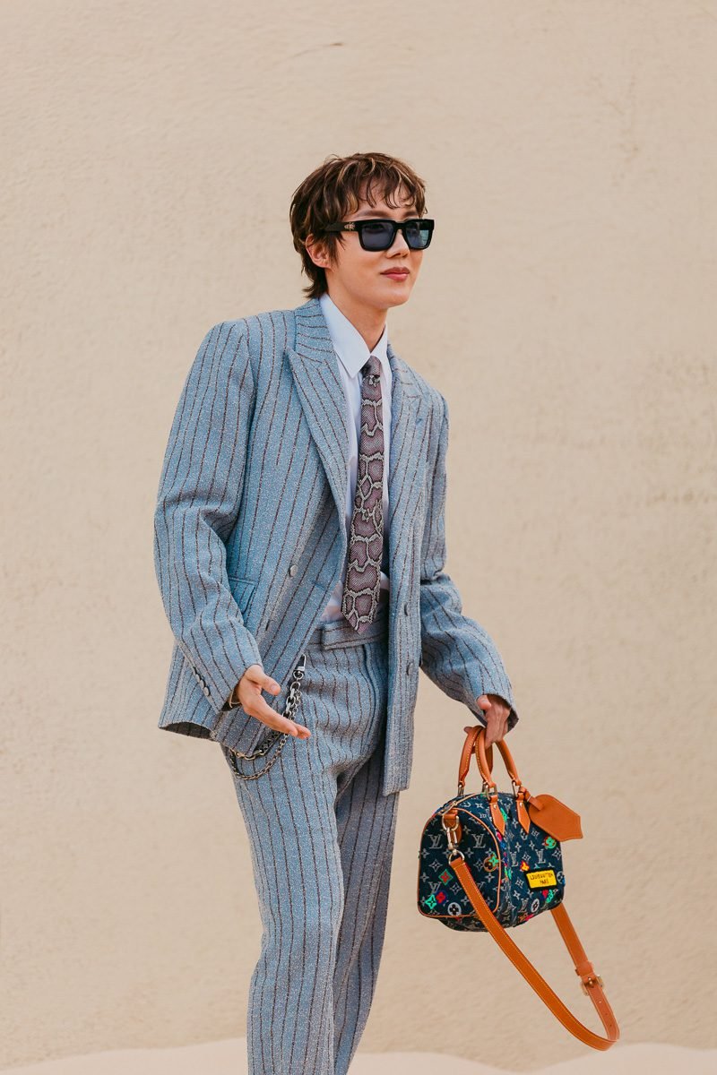 Reference image illustrating Why the Louis Vuitton Speedy Dominated Street Style at the Spring 2027 Show