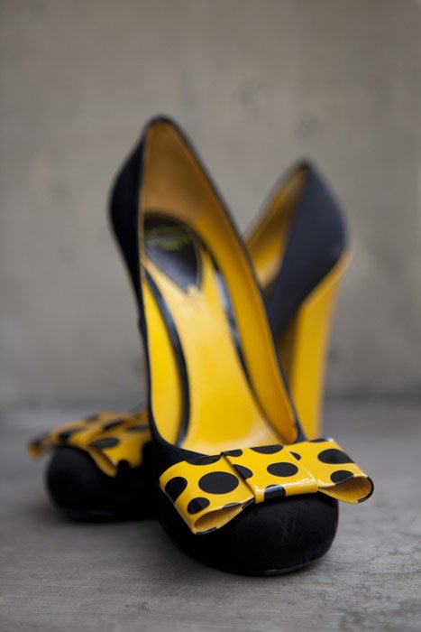 Reference image illustrating Yayoi Kusama x Louis Vuitton: First Look at the Polka Dot Collection for 2012