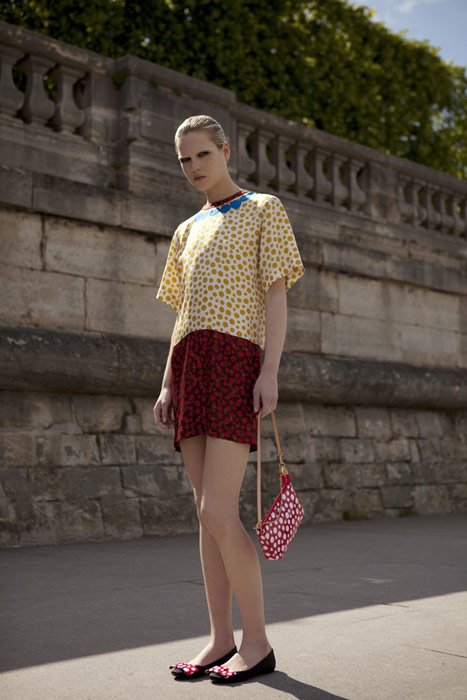 Reference image illustrating Yayoi Kusama x Louis Vuitton: First Look at the Polka Dot Collection for 2012