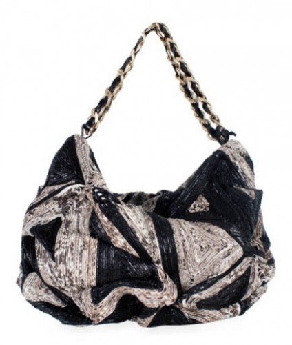 Zagliani Woven Python Art Shoulder Bag: A Closer Look at Exotic Craftsmanship cover image