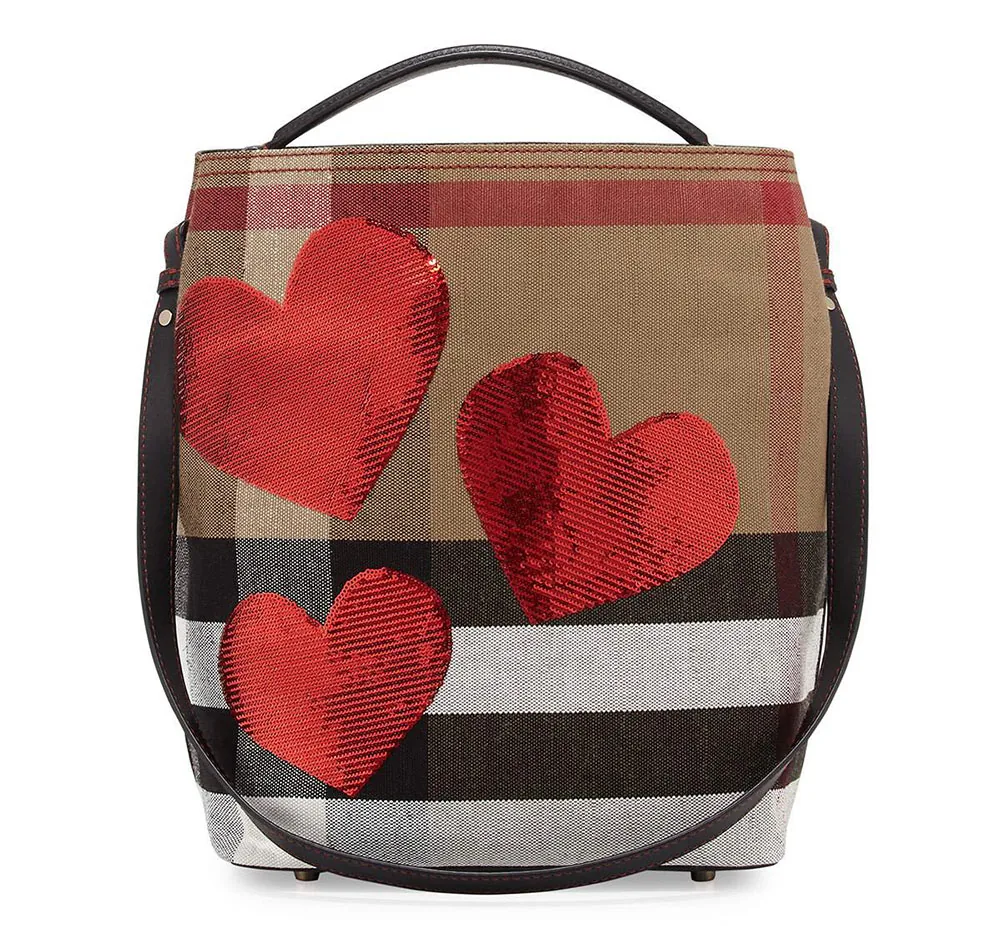 Reference image illustrating 18 Heart-Motif Luxury Handbags Perfect for Valentine’s Day Gifting