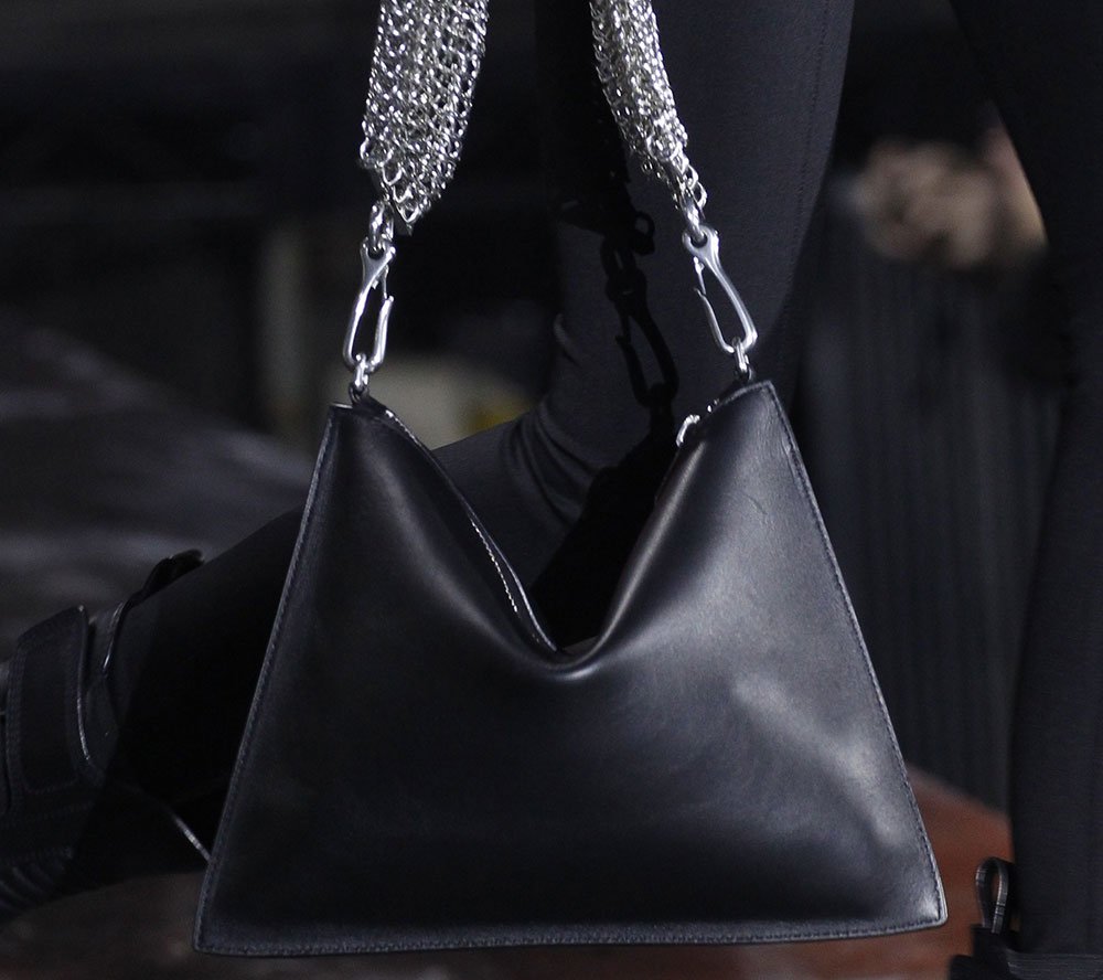 Reference image illustrating Alexander Wang Fall 2017: Heavy Metal Hardware Meets the Belt Bag Revival