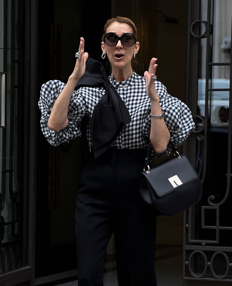 Reference image illustrating Céline Dion’s Paris Couture Week Handbag Collection: A Look at Her Most Iconic Designer Bags