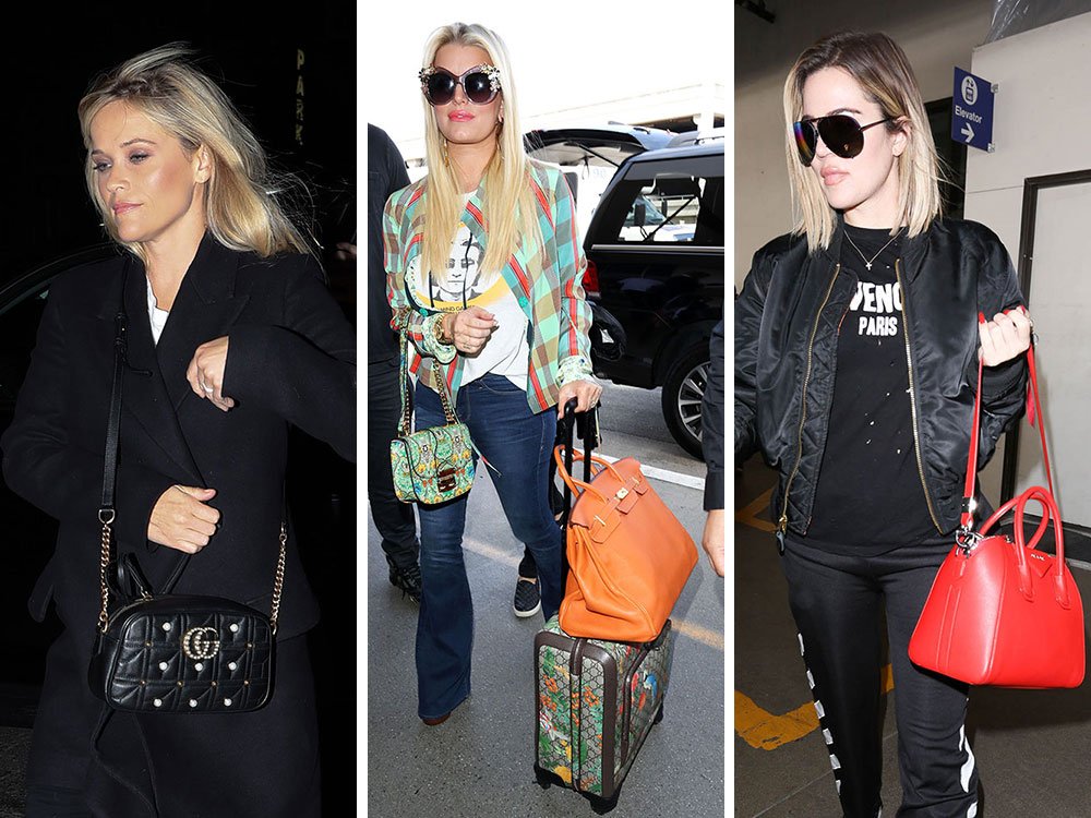Reference image illustrating Celebrities Bring the Glamour: Gucci, Miu Miu, and Rochas Bags Steal the Spotlight