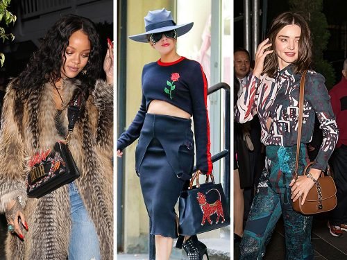 Celebrities Embrace Beaded, Crystal-Embroidered Bags from Gucci, Dior, and Saint Laurent cover image