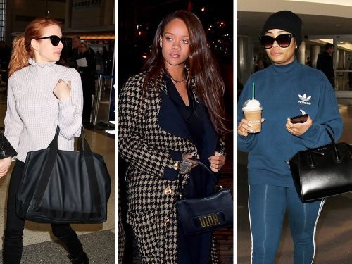 Celebrities Flee Los Angeles with Givenchy Antigona, Balenciaga Totes, and More Luxury Handbags thumbnail