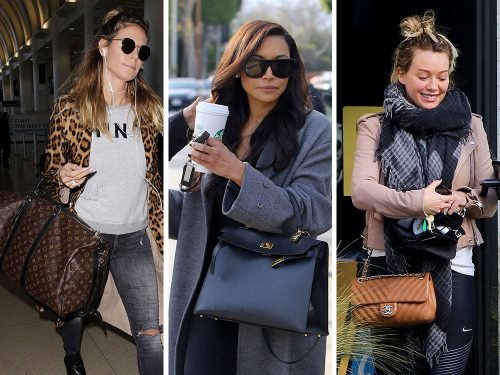 Celebrities Stick With Beloved Versace, Saint Laurent, Chanel, and Hermès Bags This Week thumbnail