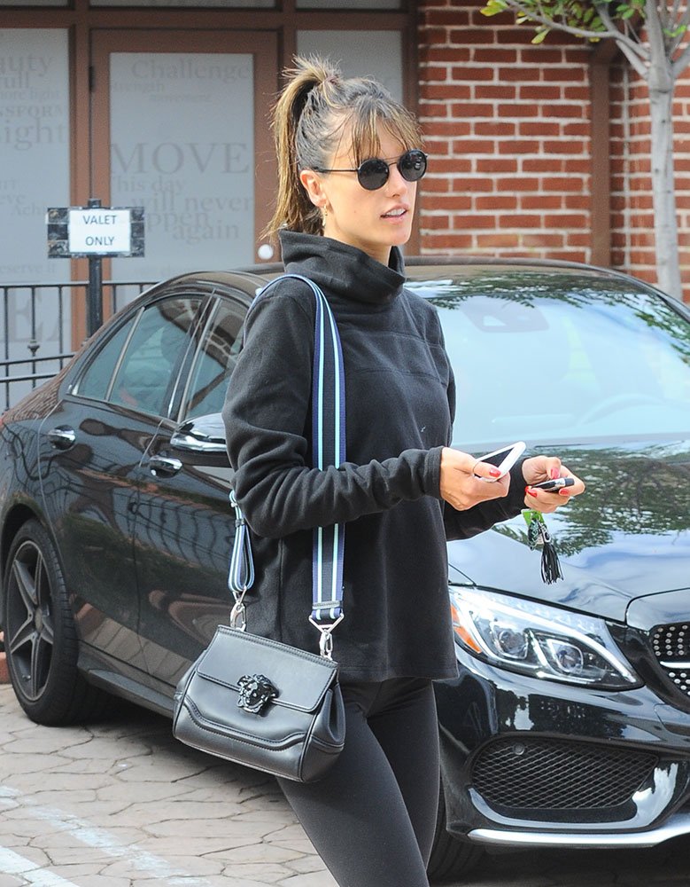 Reference image illustrating Celebrity Gym Bags and Dinner Dates: Versace, Fendi, Gucci, and Valentino Spotted on A-Listers