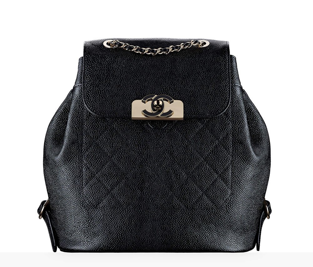 Reference image illustrating Chanel Spring 2017 Collection: 92 Bags Including LED Boy Bags and Classic Flap Styles