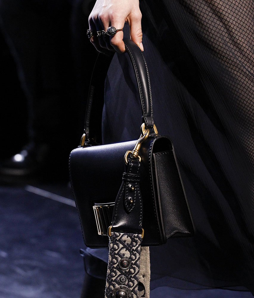 Reference image illustrating Dior Fall 2017 Runway Bags: A Deep Dive into Dark Neutrals and New Silhouettes