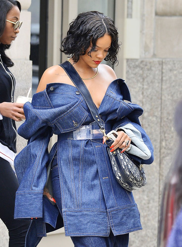 Reference image illustrating Just Can’t Get Enough: Rihanna and Her Dior Saddle Bag
