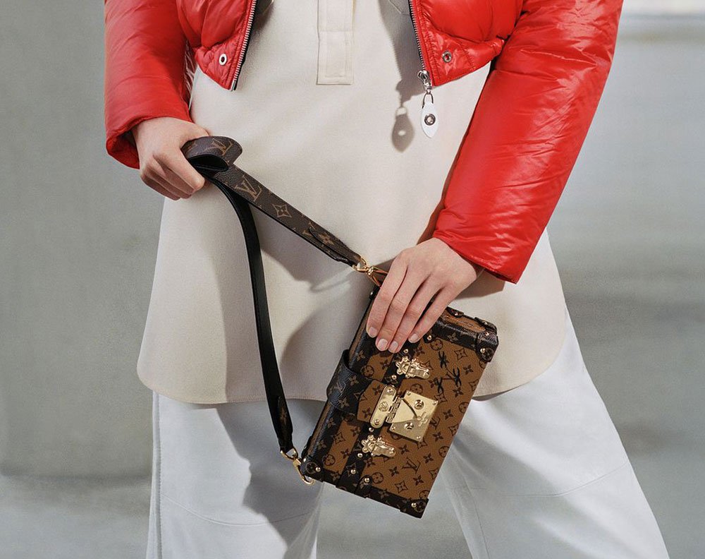 Reference image illustrating Louis Vuitton Pre-Fall 2017 Bags Unveiled in Bruce Weber Campaign