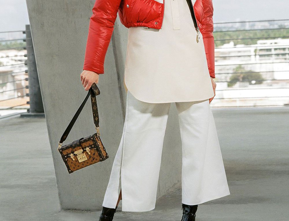 Reference image illustrating Louis Vuitton Pre-Fall 2017 Bags Unveiled in Bruce Weber Campaign