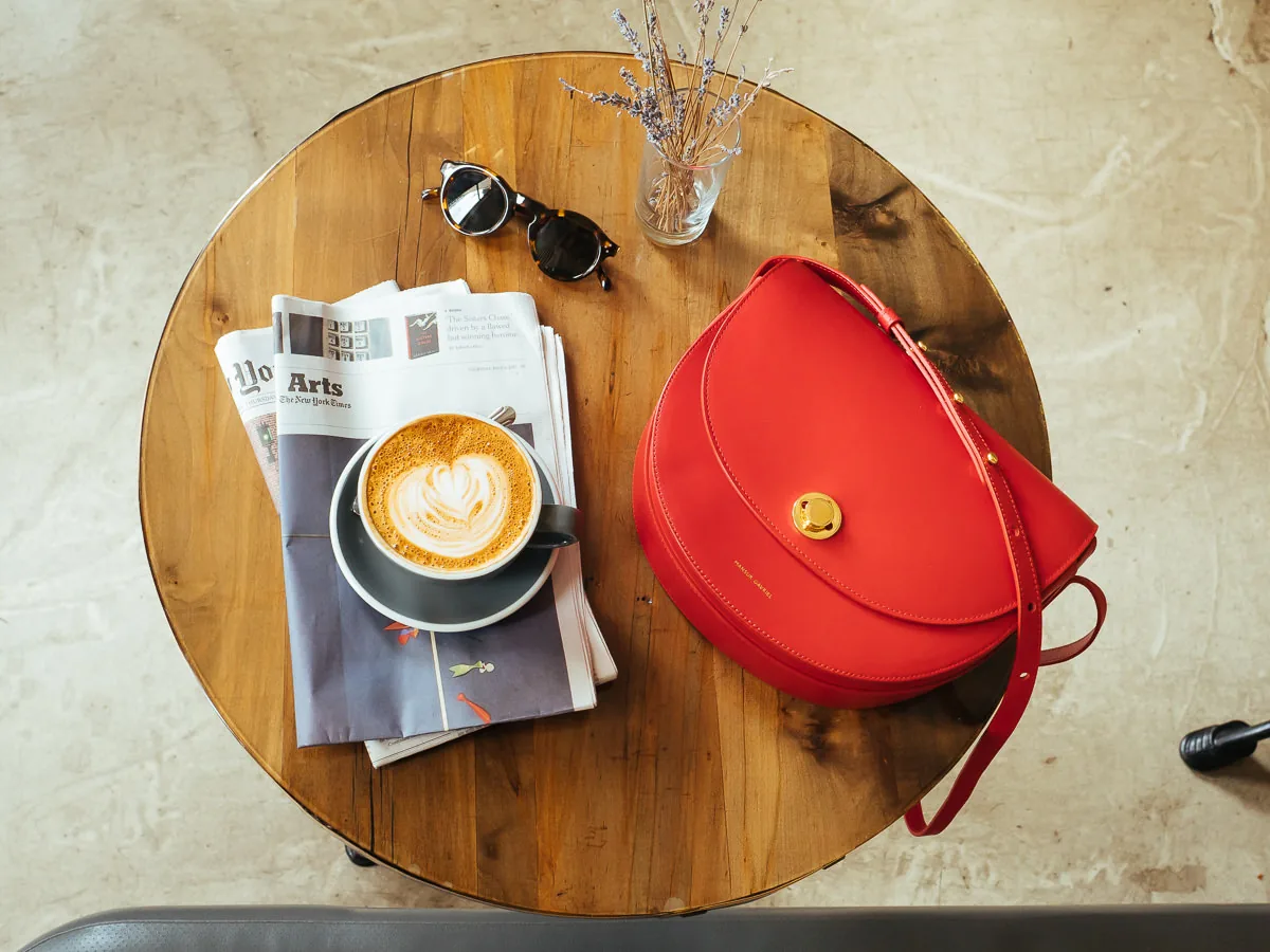 Reference image illustrating Mansur Gavriel Saddle Bag Review: Why the Flamma Red Is a Must-Have