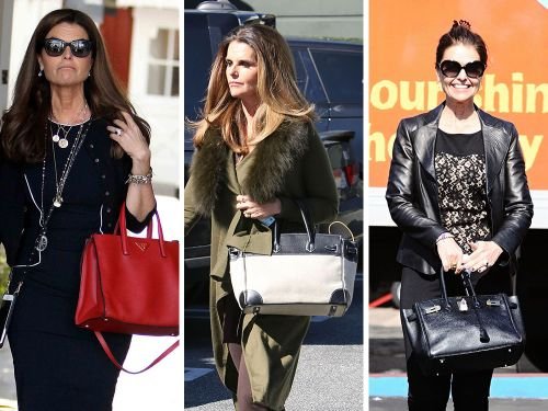 Maria Shriver’s Power Handbag Collection: Hermès Birkins, Prada Totes & Ralph Lauren Croc Bags thumbnail