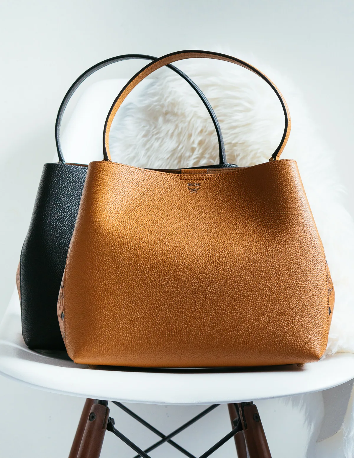 Reference image illustrating MCM Sarah Visetos Hobo Review: A Structured Crossbody Bag Under $600